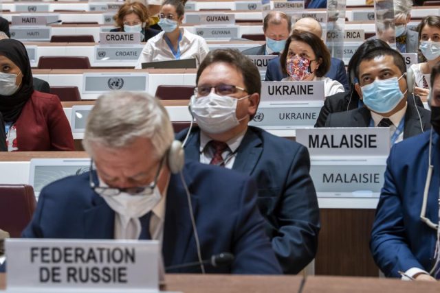 UN to vote on suspending Russia from the rights council. . UN to vote on suspending Russia from the rights council.