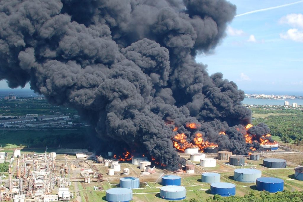 Kuwait Reports Fires at Oil and Power Facilities After Drone Attack