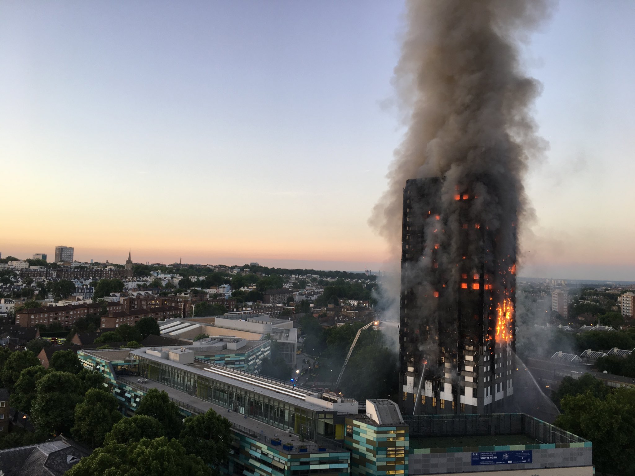 ai-fill-50341 UK Government Orders Grenfell Tower Demolition After 2017 Fire