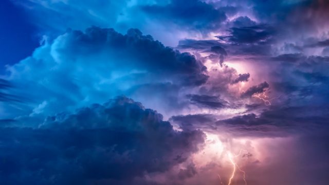 Storm Prediction Center Issues Rare High-Risk Alert for Deep South A meteorologist points to a high-risk storm forecast map on a screen at the Storm Prediction Center in Norman, Oklahoma.
