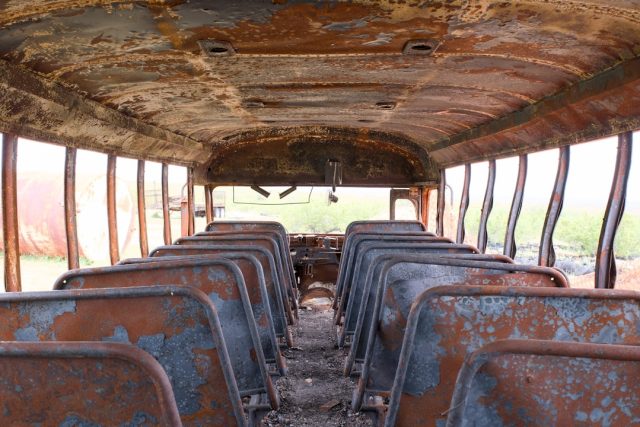 Five Dead, 27 Injured as Bus Plunges into Ravine in Punjab Province Rescue workers use ropes and stretchers to pull injured passengers from a crumpled bus at the bottom of a ravine in Chakwal.