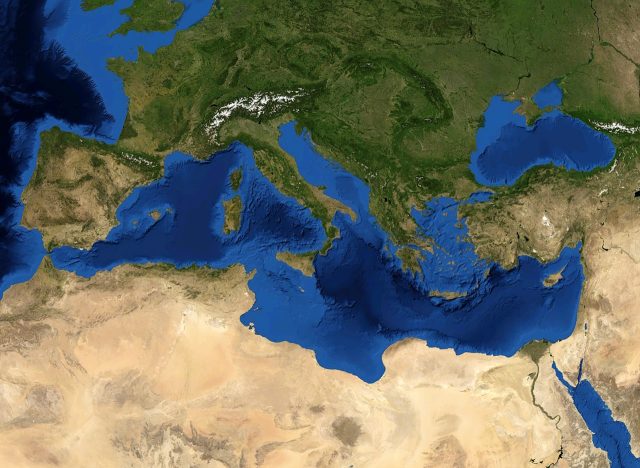 Mediterranean Boat Sinking Off Libya Leaves 11 Dead, 160 Rescued Rescue workers pull survivors from a damaged boat in the Mediterranean Sea off the coast of Libya.