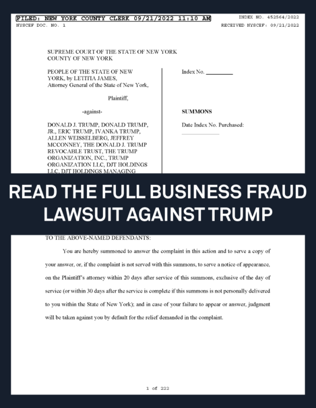 New York Business Fraud Lawsuit Against The Trump New York Attorney General Letitia James speaks at a press conference about the Trump Organization financial fraud lawsuit.