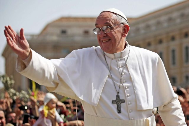 Pope Francis Cardinal electors in white robes gather in the Sistine Chapel for the 2025 papal conclave.