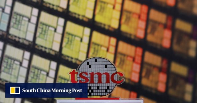 Taiwan Tsmc Us Chip Restrictions Taipei officials at a briefing express concern over US semiconductor legislation affecting Taiwan's chip exports.