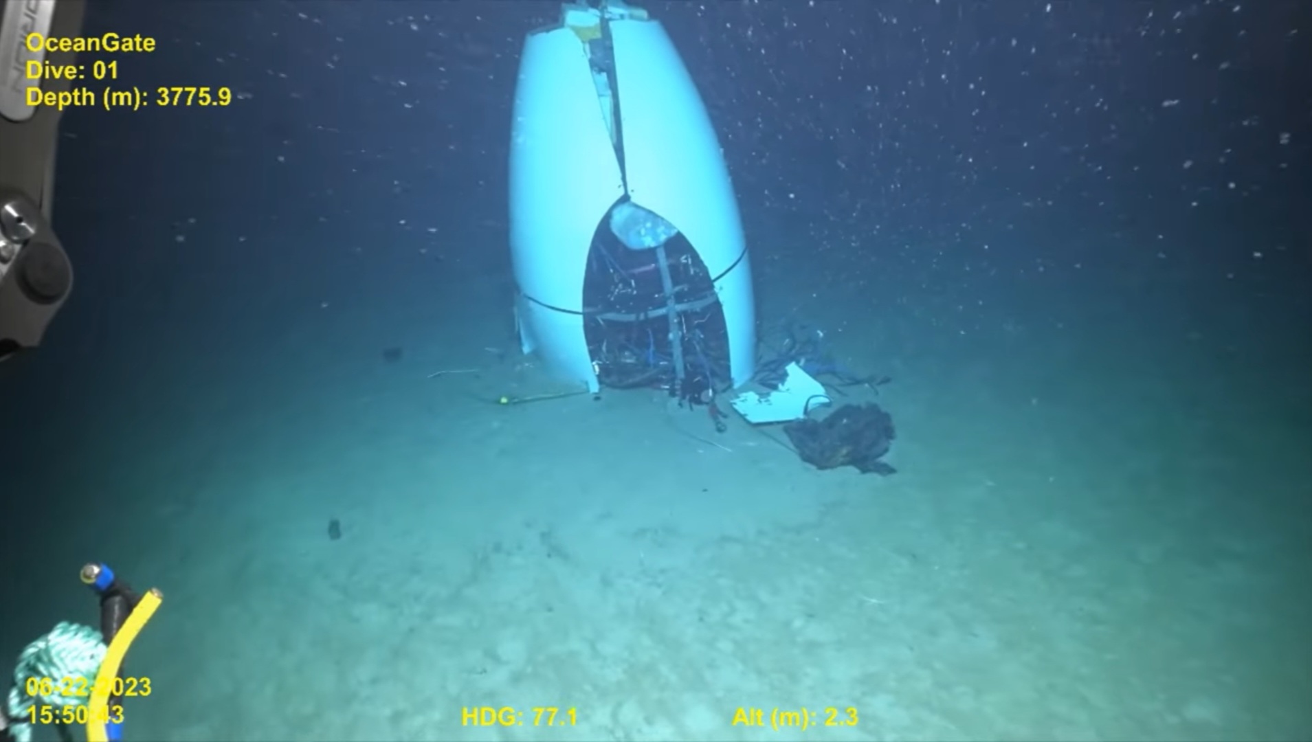 ai-fill-50981 Titan Submersible Debris Recovered After Fatal Implosion