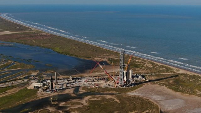 Department of War Releases 2000 Launch Summary from PURSUE Archive Vandenberg Air Force Base launch pad with a rocket on the stand under a clear California sky