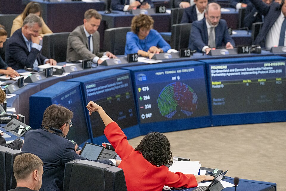 Eu Parliament In Session