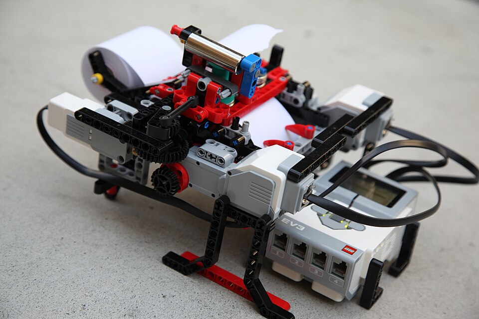 Lego Braille Printer
