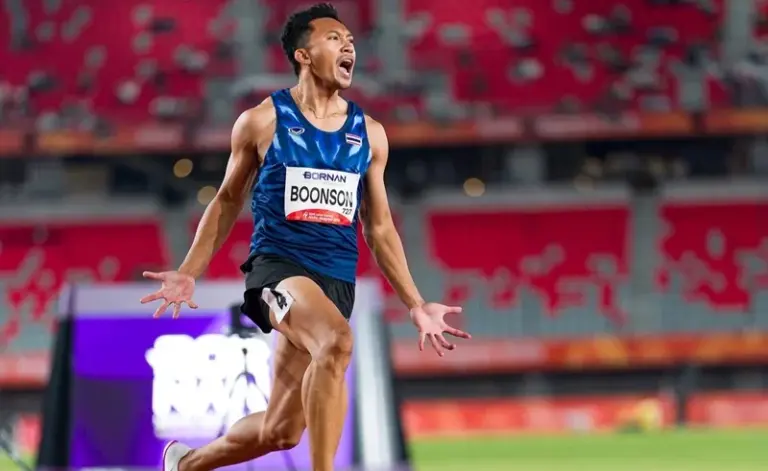 Boonson and Chen sprint to Asian Games records in Nagoya