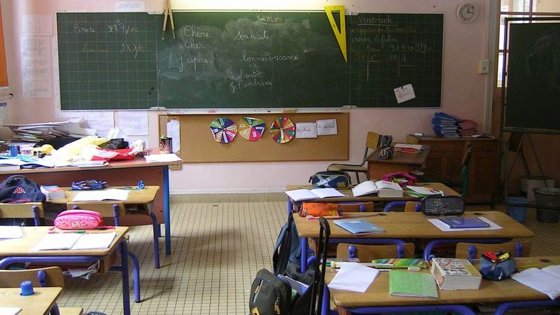 French School Classroom